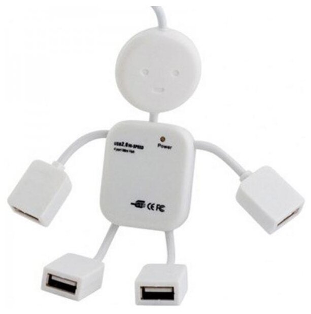 USB-концентратор (Hub) 4 порта, человек 2.0