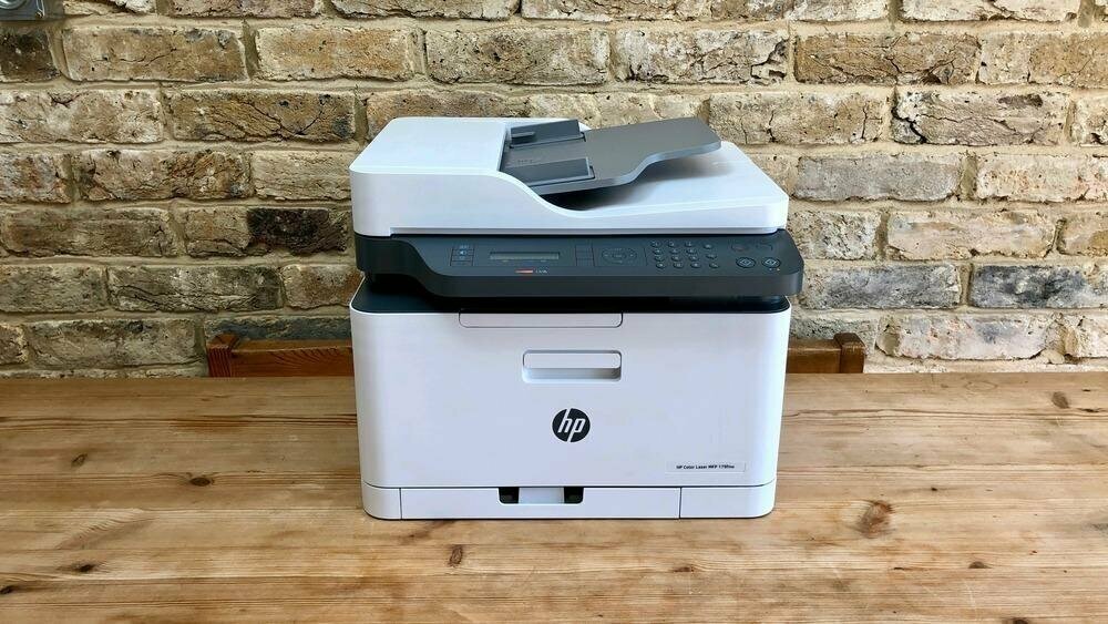 МФУ лазерный HP LaserJet 179fnw, A4, цветной, лазерный, белый [4zb97a] - фото №18