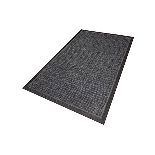 Грязезащитный ворсовой ковер Премиум — класса «Guzzler», чёрный, 90х150см