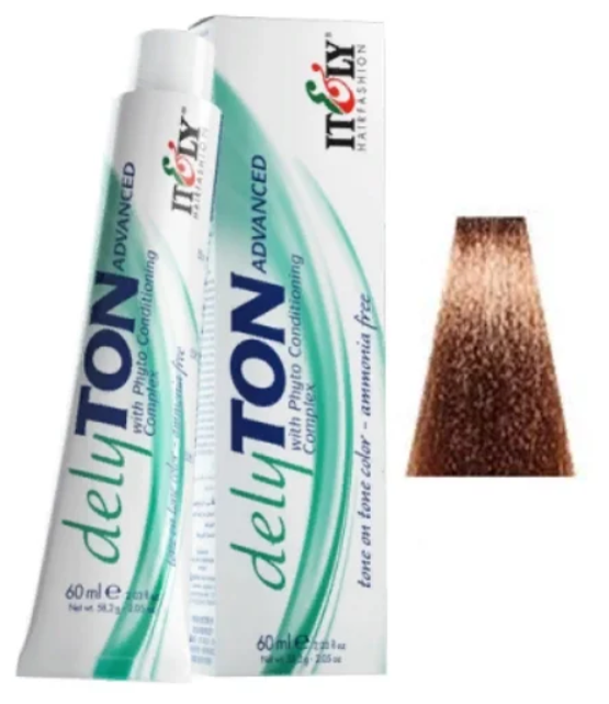 Itely Hairfashion DELYTON ADVANCED 7CL русый сандал (7CL SANDAL BLONDE) тонирующий безаммиачный краситель, 60 мл