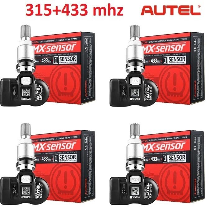 Датчик давления в шине TPMS AUTEL MX Sensor для Infiniti / Nissan 407001LL0C - 4 штуки