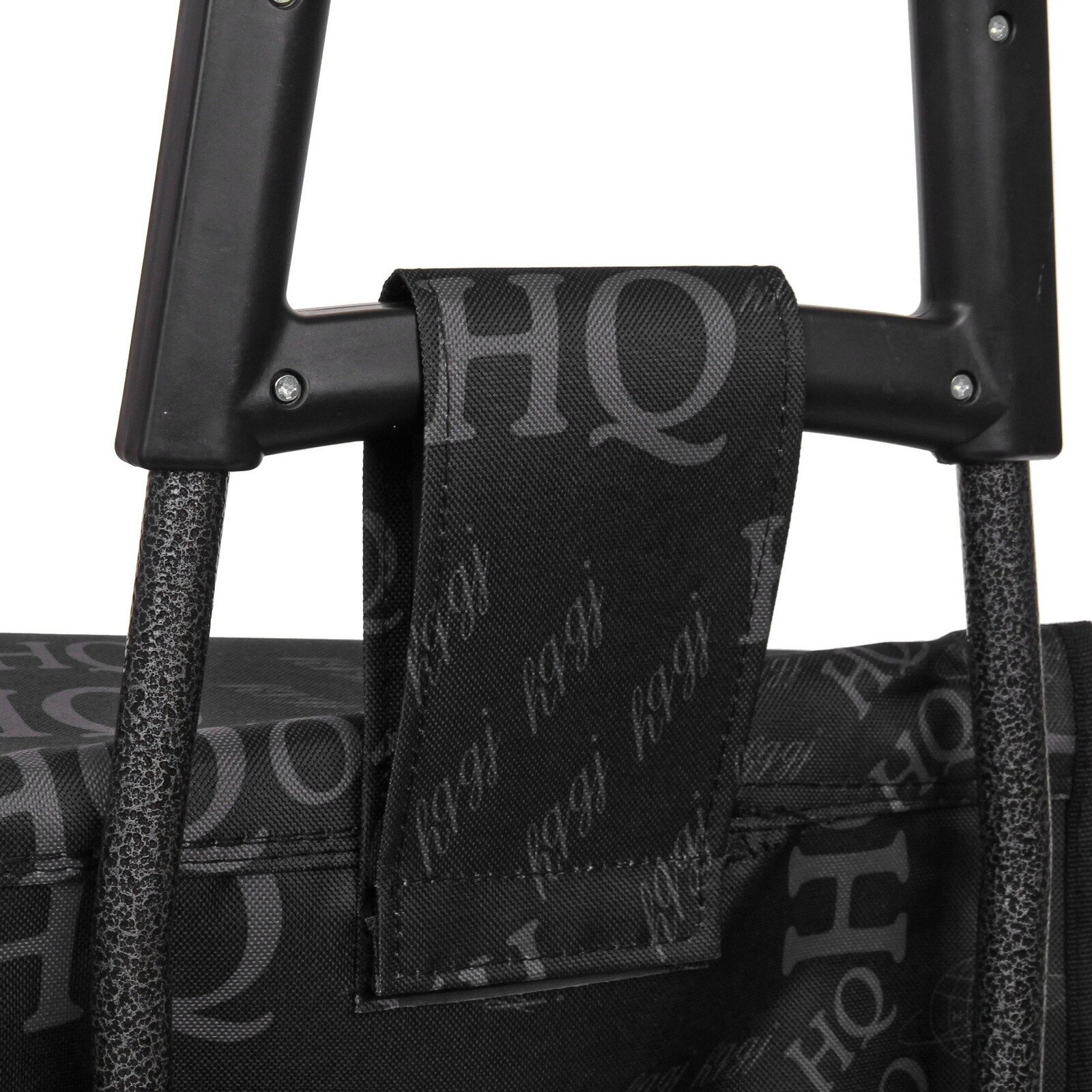 Тележка хозяйственная с сумкой (93*33*26см, колеса 14 см, грузоподъемность до 25 кг) черная SYD-007 - фотография № 7