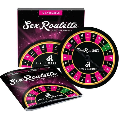 Настольная игра-рулетка Sex Roulette Love & Marriage, разноцветный