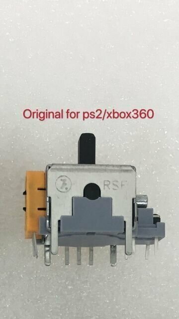 Оригинальный Стик 3d analog оранжевый для геймпада / джойстика Xbox 360 / Sony Playstation 2 PS2