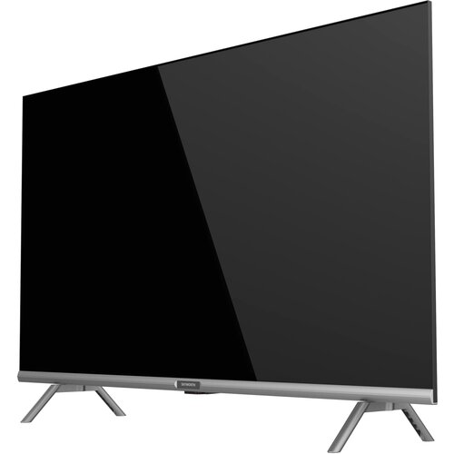 Телевизор Skyworth LED 43 HD, 43STE6600 с Google Tv, Bluetooth, Wifi, Dolby Audio и поддержкой голосовых команд, серый