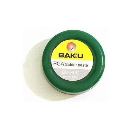 bga паста baku bk 30g 20 г Паста паяльная BAKU BK-30G, 30 гр, банка