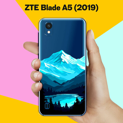 Силиконовый чехол на ZTE Blade A5 (2019) Горное Озеро / для ЗТЕ Блейд А5 (2019) силиконовый чехол на zte blade a5 2019 горное озеро для зте блейд а5 2019