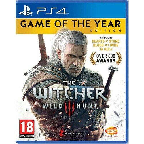 The Witcher 3: Wild Hunt Game of The Year Edition [PS4, русская версия] ps5 игра cd projekt red ведьмак 3 дикая охота полное издание