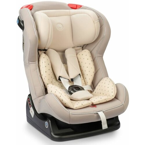 Автокресло HAPPY BABY Passenger V2, 0+/1/2, от 0 до 7 лет, серый/бежевый