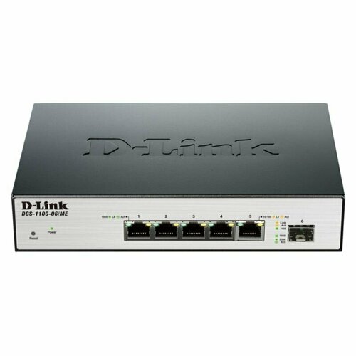 Коммутатор D-LINK DGS-1100-06MEA1B 9520₽