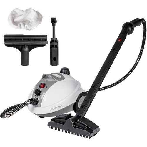 Пароочиститель напольный Galaxy Line GL 6270 1500Вт белыйсерый 664900₽