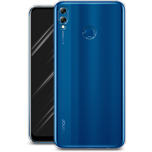 Силиконовый чехол на Honor 8X Max / Хонор 8Х Макс, прозрачный силиконовый чехол на honor 8x max хонор 8х макс с принтом розовые лепестки