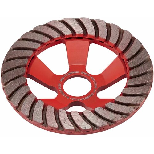 Алмазный тарельчатый шлифовальный круг Turbo-Jet D125 28x235 FLEX 46035₽