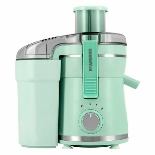 Соковыжималка StarWind SJ2326 центробежная бирюзовый и бирюзовый 368800₽