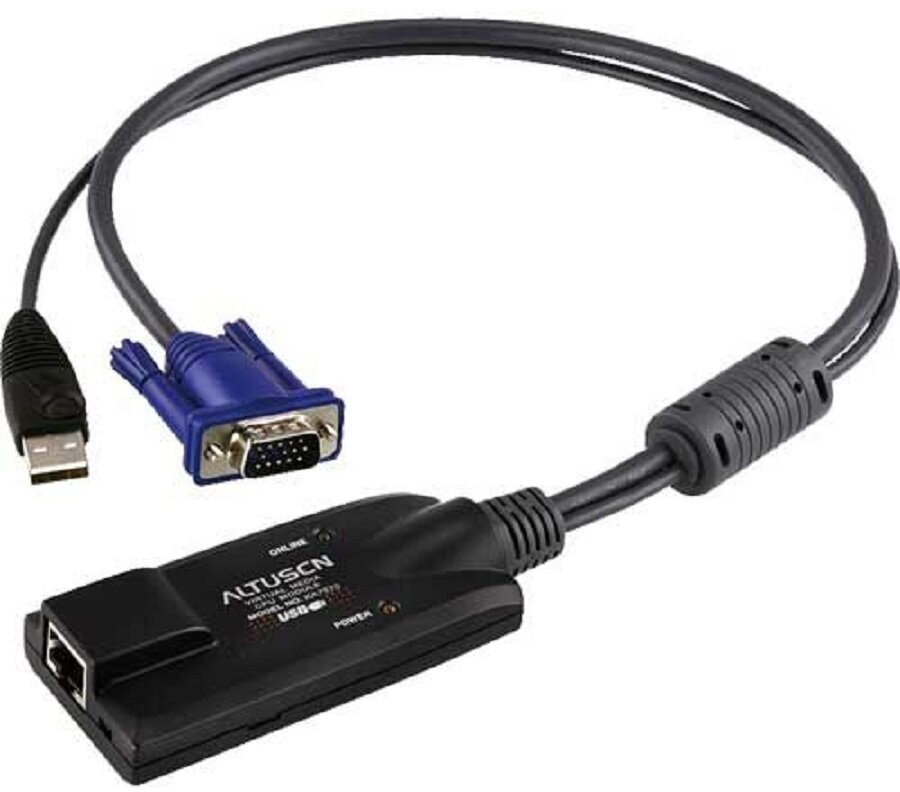 Адаптер ATEN CAT5 KVM USB VGA 40M KA7570-AX