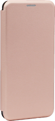 Чехол книжка Mobix для Samsung Galaxy A12, A12 Nacho, M12 ( Самсунг А12, A12 Nacho, M12 ) с функцией подставки цвет: розовое золото