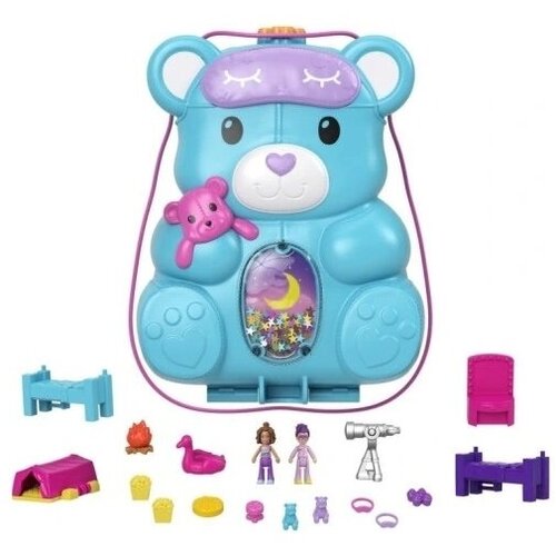 Компактная сумка POLLY POCKET Teddy Purse Kit HGC39 Игровой набор