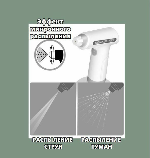 Опрыскиватель садовый аккумуляторный 2 л - фотография № 3