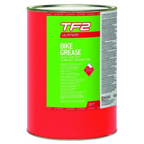 фото Смазка велосипедная с тефлоном банка 3кг tf2 bike grease weldtite