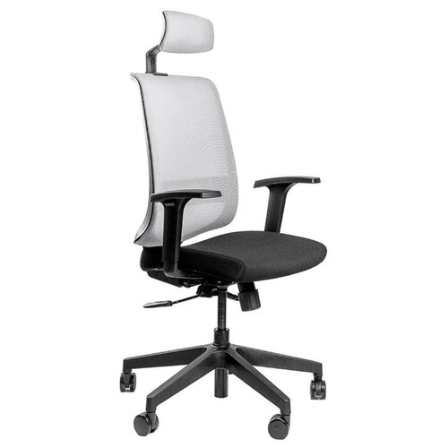 Компьютерное кресло FALTO Neo офисное, обивка: сетка/текстиль, цвет: серый