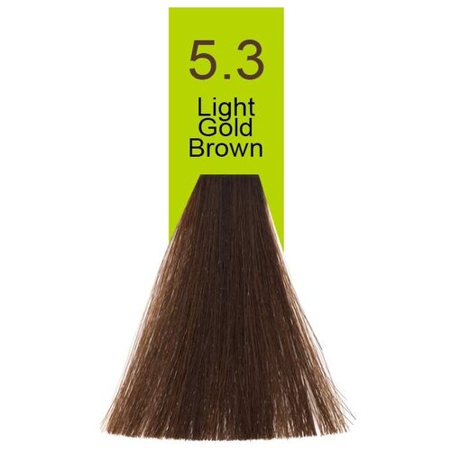 Macadamia Oil Cream Color, 5.3 Light Gold Brown масло для волос омега 3 50 мл