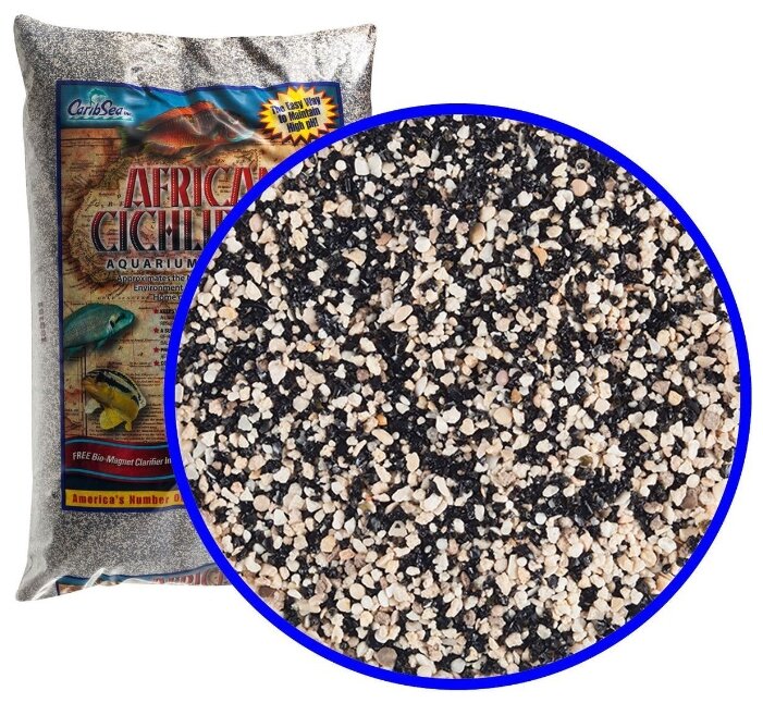 Грунт CaribSea African Cichlid Mix Sahara Sand , 9.07 кг