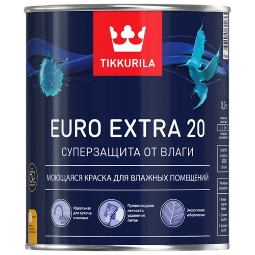 фото Краска tikkurila euro extra 20