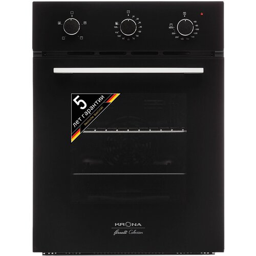 Духовой шкаф Электрический Krona BREVE 45 черный 3609600₽