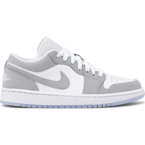 Кроссовки NIKE Air Jordan 1 Low, размер 37.5 EU, серый кроссовки jordan point lane black university red wolf grey white