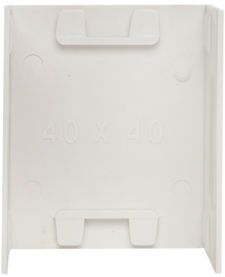 conw-40-40x4 Соединитель (40х40) (4 шт) Plast PROxima Белый EKF - фото №8
