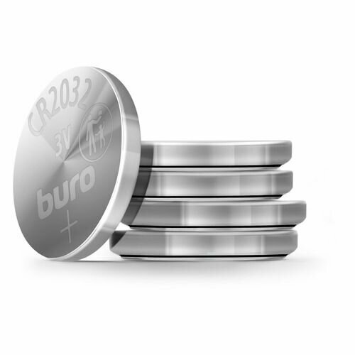 CR2032 Батарейка Buro Lithium 1 шт 137₽