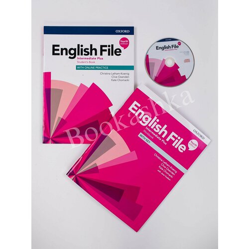 Комплект English File Intermediate Plus (Fourth Edition) Student's Book+Workbook+CD market leader leader business english practice file upper intermediate cd