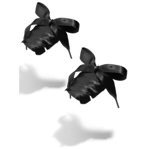 фото Шнурки "яркие идеи" зеленый рассвет (черный) 100 см