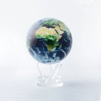 Глобус самовращающийся MOVA GLOBE "Вид Земли с облаками из космоса "