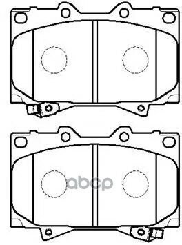 Колодки Тормозные Дисковые HSB арт. HP5084