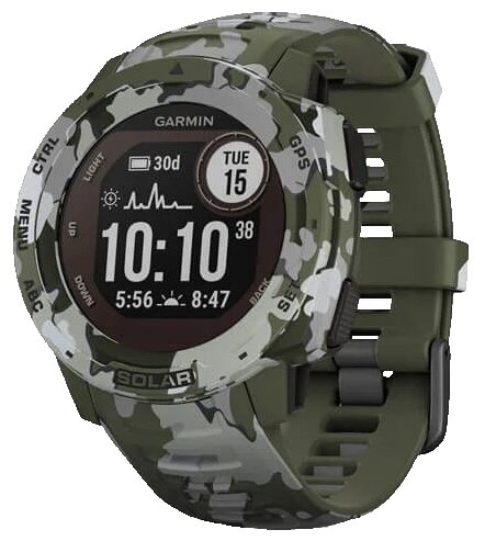 Смарт часы Garmin INSTINCT Solar Camo Lichen 010-02293-06