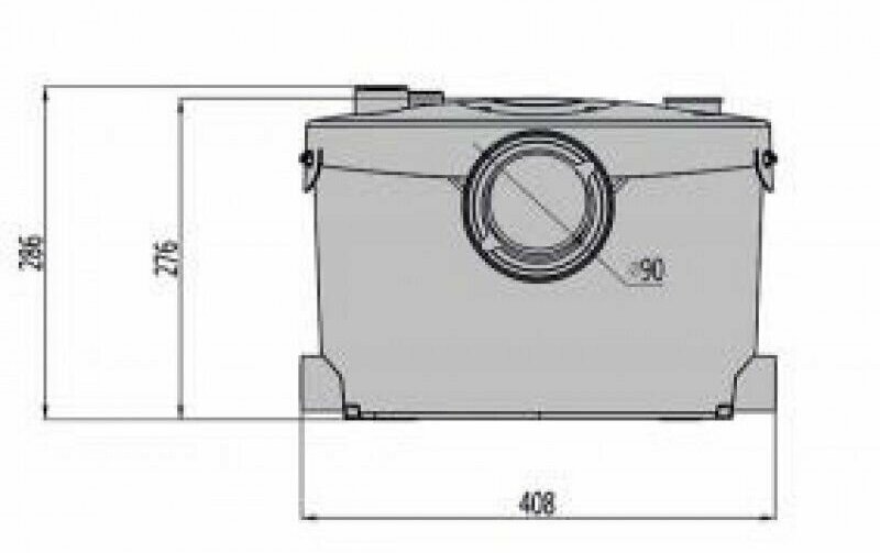 Канализационная установка Millennium НКП3-400 (400 Вт) - фотография № 7