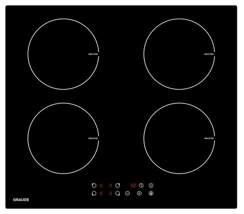 Индукционная варочная панель GRAUDE IK 60.0, черный