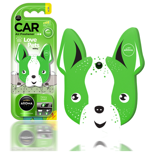 Ароматизатор полимерный Aroma Car DOG (Dog Fancy Green) (10,5g)