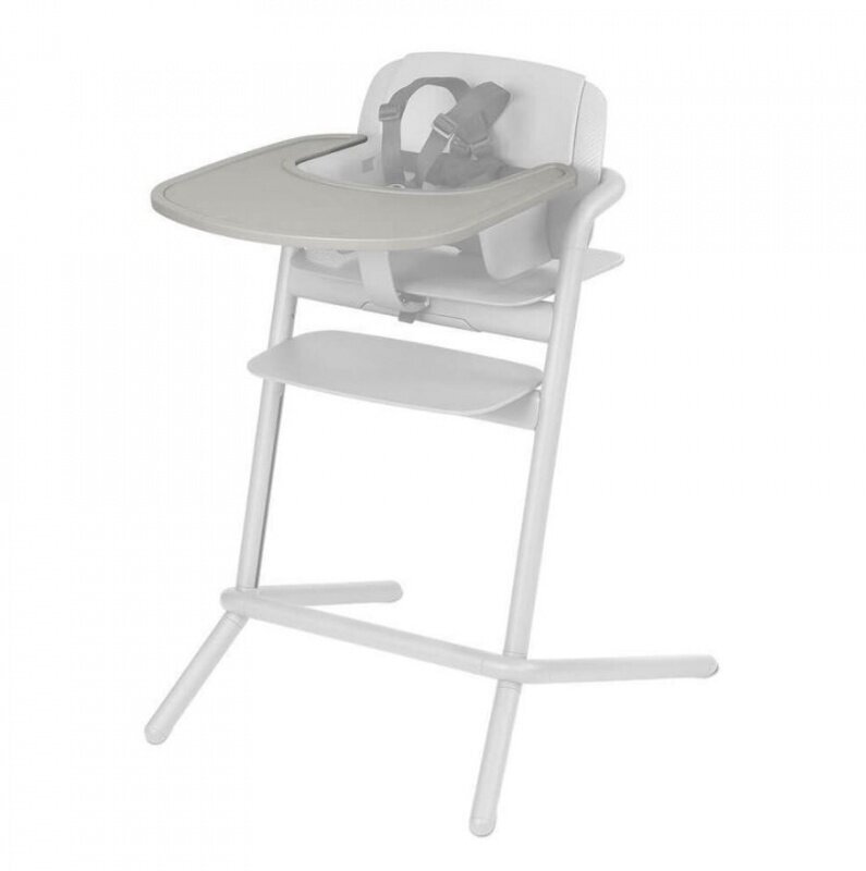 Стульчик для кормления Cybex Lemo Tray, цвет: porcelaine white - фото №5