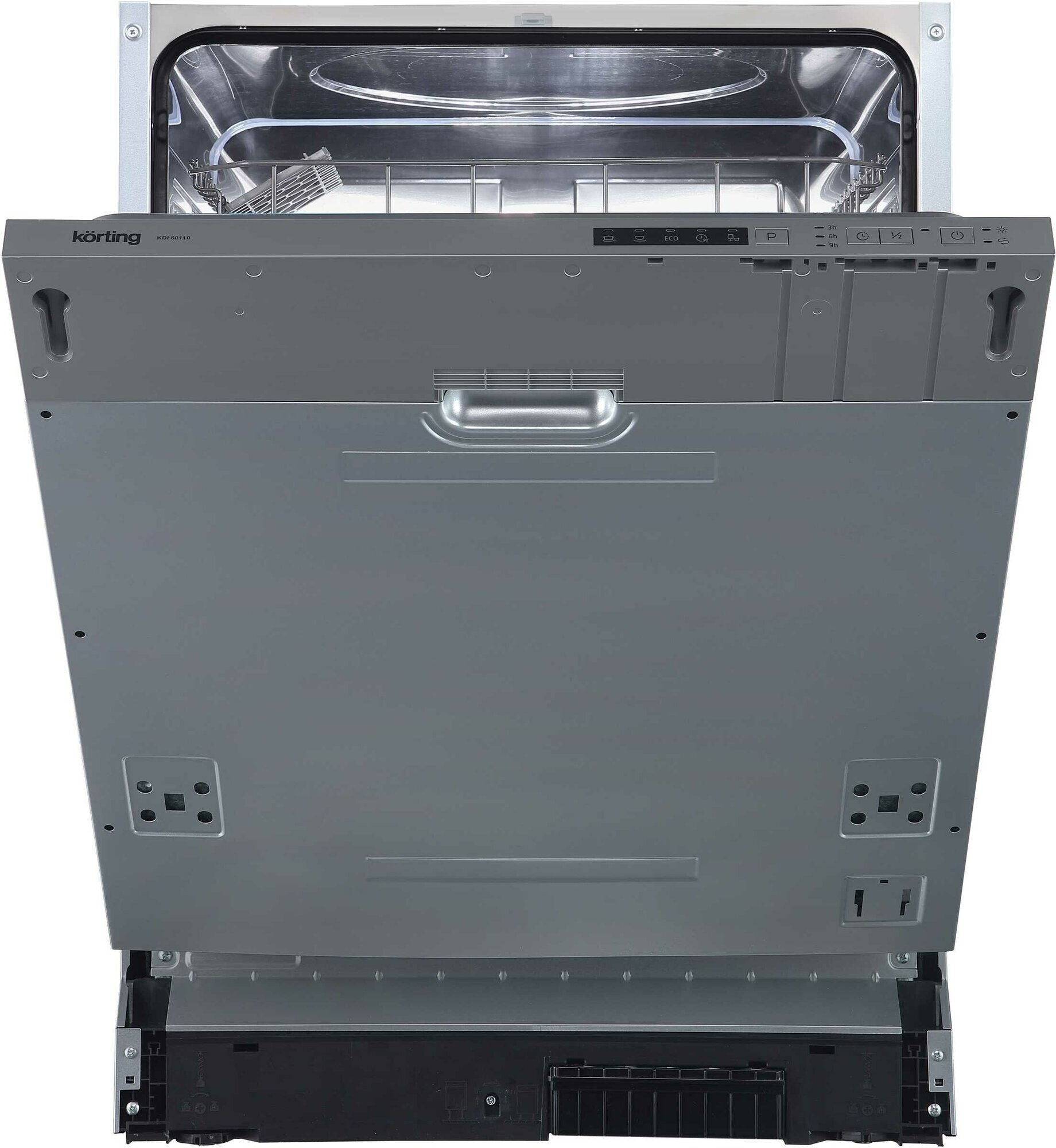 Посудомоечная машина полновстраиваемая KORTING KDI 60110, серебристый
