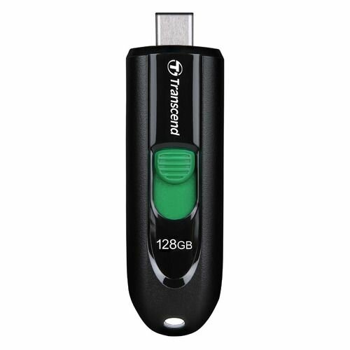 Флешка USB (Type-C) Transcend Jetflash 790С 128ГБ, USB3.0, черный [ts128gjf790c]