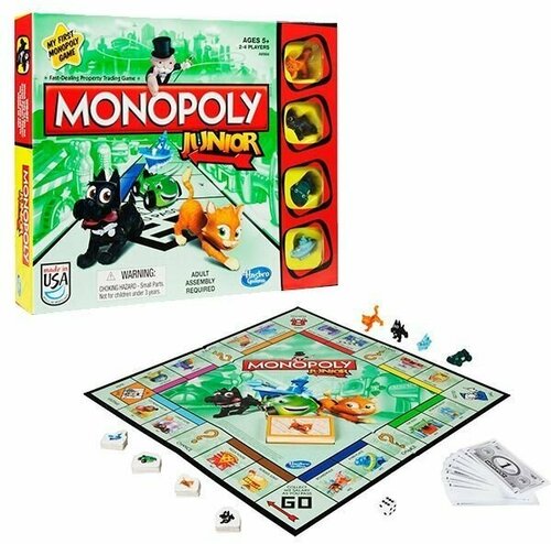 Hasbro Games Игра Моя первая Монополия