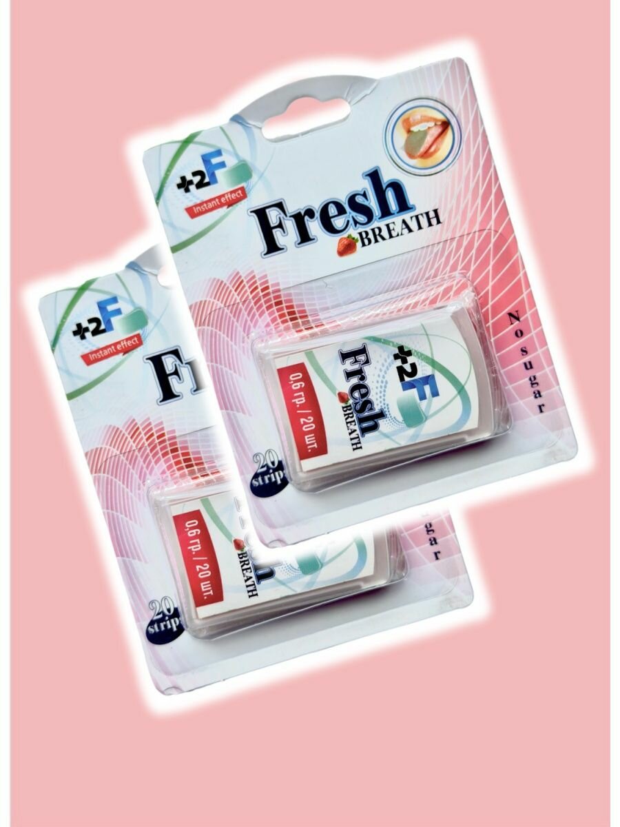 Fresh BREATH Освежающие полоски Для свежего дыхания - фотография № 5