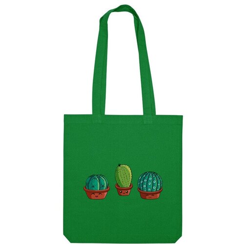 фото Сумка шоппер us basic, зеленый