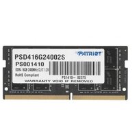 Оперативная память PATRIOT MEMORY Patriot SO-DIMM DDR4 16Gb 2400MHz pc-19200 PSD416G24002S