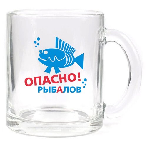 фото Стеклянная кружка drabs