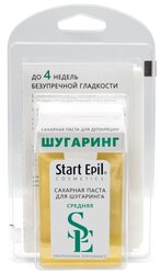 Start Epil Набор для шугаринга паста Средняя в картридже 100 г + бумажные полоски