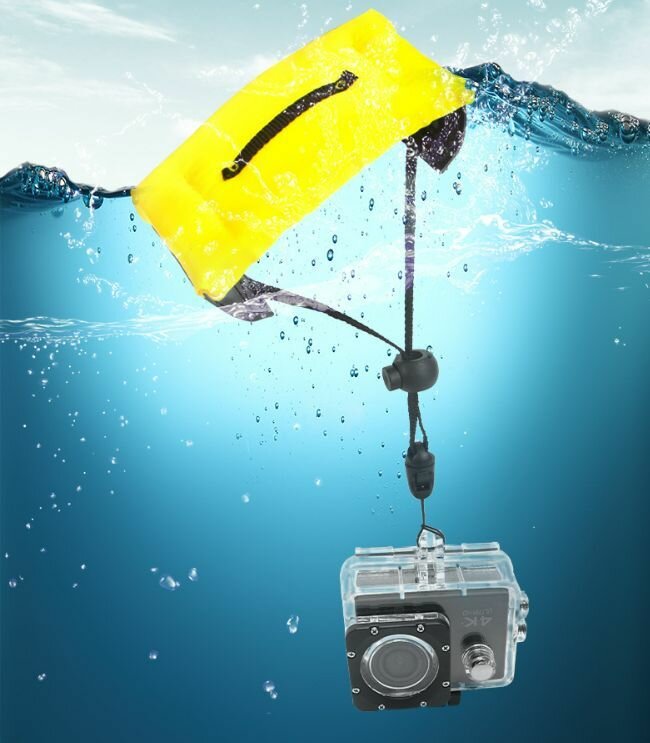 Плавающий ремешок, поплавок Diving Junxing Wederush на руку для экшен камер