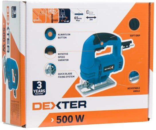 Лобзик Dexter 500 Вт